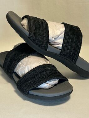 Dearfoams, Blair Slip Ons, Sandals, 8.5